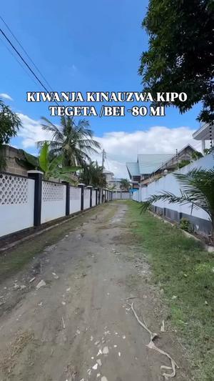 Kiwanja kinauzwa Tegeta Masait, Dar Es Salaam sqm 425 Kiwanja kinauzwa Tegeta Masait, Dar Es Salaam sqm 425