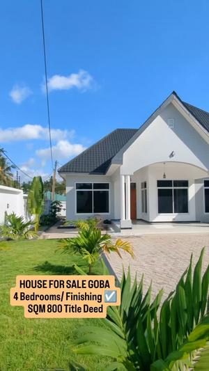 4 Bedrooms House for Sale in Goba Kwa Awazai, Dar Es Salaam (800 sqm) 4 Bedrooms House for Sale in Goba Kwa Awazai, Dar Es Salaam (800 sqm)