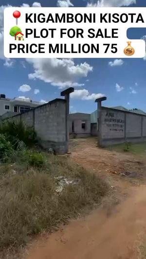 Residential Plot for Sale in Kigamboni Kisota, Dar Es Salaam (450 sqm)