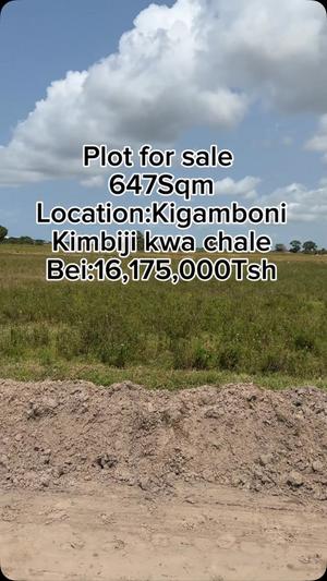 Kiwanja kinauzwa Kimbiji Kwa Chale, Dar Es Salaam sqm 647 Kiwanja kinauzwa Kimbiji Kwa Chale, Dar Es Salaam sqm 647