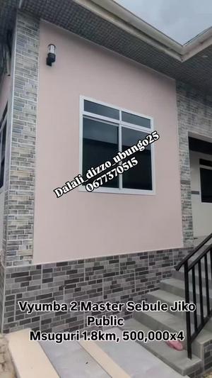 Apartment ya vyumba viwili inapangishwa Msuguri, Dar Es Salaam