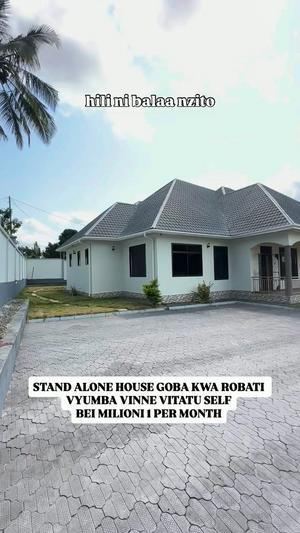 Nyumba ya vyumba vinne inapangishwa Goba kwa Robart, Dar Es Salaam Nyumba ya vyumba vinne inapangishwa Goba kwa Robart, Dar Es Salaam