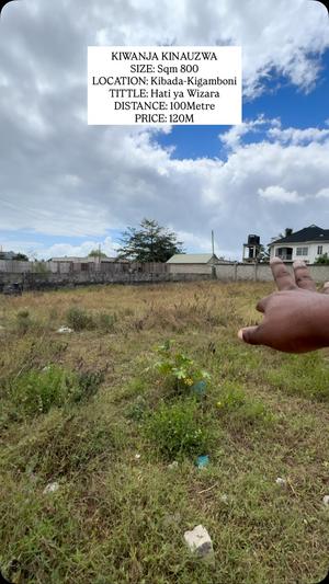 Plot for sale in Kibada, Dar Es Salaam sqm 800 Plot for sale in Kibada, Dar Es Salaam sqm 800