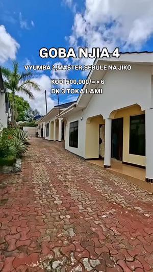 Apartment ya vyumba viwili inapangishwa Goba, Dar Es Salaam