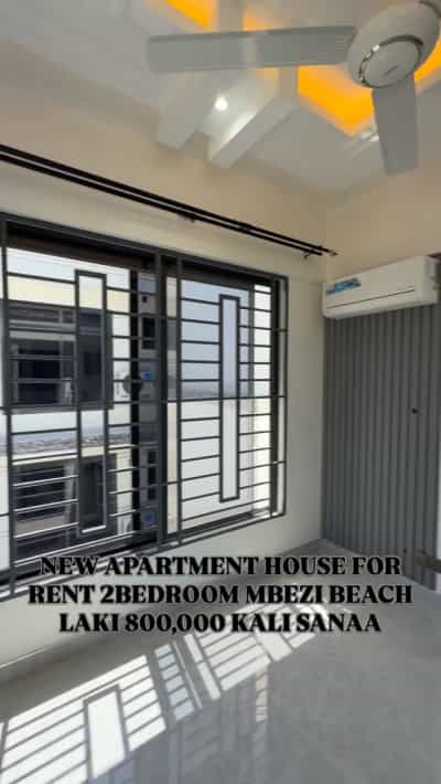 Apartment ya vyumba viwili inapangishwa Mbezi Beach, Dar Es Salaam