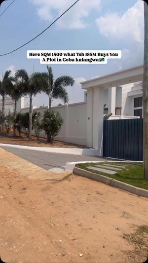 Plot for sale in Goba Kulangwa, Dar Es Salaam sqm 1500 Plot for sale in Goba Kulangwa, Dar Es Salaam sqm 1500