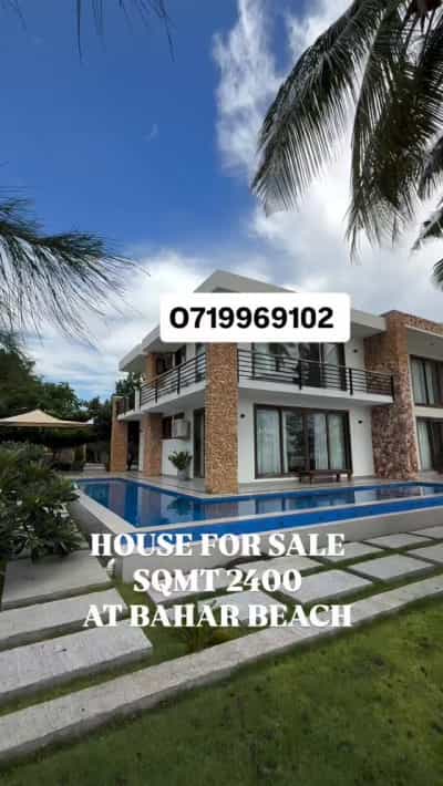 Nyumba ya vyumba vinne inauzwa Bahar Beach, Dar Es Salaam (2400 sqm)