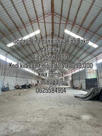 Warehouse for Rent in Boko Basihaya, Dar Es Salaam (1000 sqm) Warehouse for Rent in Boko Basihaya, Dar Es Salaam (1000 sqm)