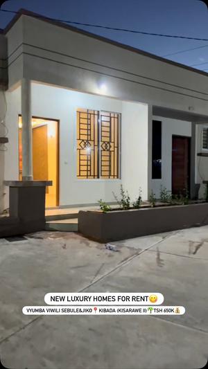 Nyumba ya vyumba viwili inapangishwa Kibada, Dar Es Salaam