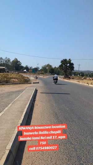 Plot for sale in Buswelu Ilalila, Mwanza sqm 750