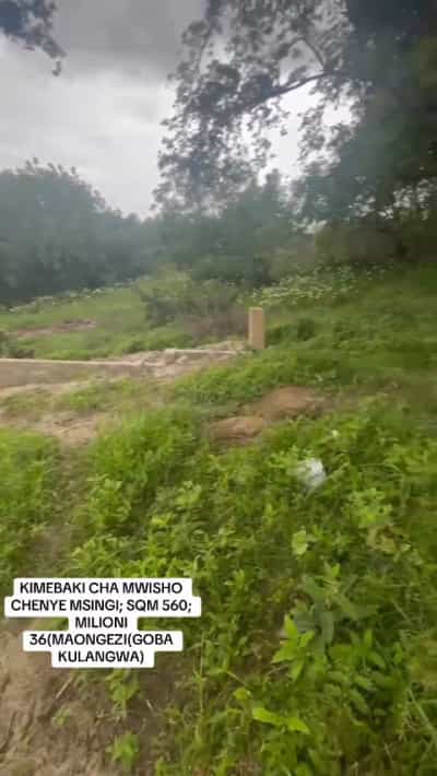 Kiwanja kinauzwa Goba Kulangwa, Dar Es Salaam (560 sqm) Kiwanja kinauzwa Goba Kulangwa, Dar Es Salaam (560 sqm)