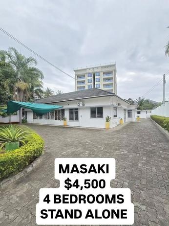 Nyumba ya vyumba vitano inapangishwa Masaki, Dar Es Salaam Nyumba ya vyumba vitano inapangishwa Masaki, Dar Es Salaam