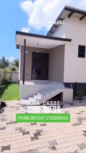 Nyumba ya chumba kimoja inapangishwa Goba Njia Nne, Dar Es Salaam
