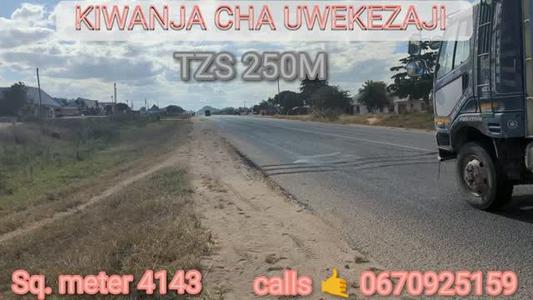 Kiwanja (Commercial Plot) kinauzwa Nala, Dodoma (4143 sqm)
