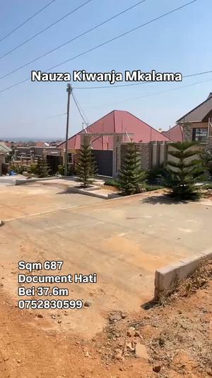Kiwanja kinauzwa Mkalama, Morogoro sqm 687 Kiwanja kinauzwa Mkalama, Morogoro sqm 687
