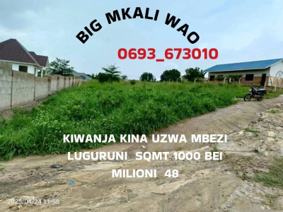 Plot for sale in Mbezi, Dar Es Salaam