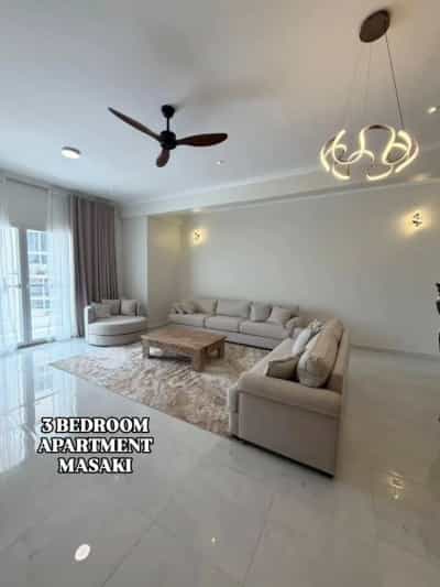 Apartment (Furnished) ya vyumba vitatu inapangishwa Masaki, Dar Es Salaam