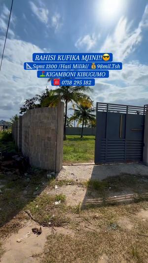 Plot for sale in Kibugumo Kidete, Dar Es Salaam sqm 1300 Plot for sale in Kibugumo Kidete, Dar Es Salaam sqm 1300