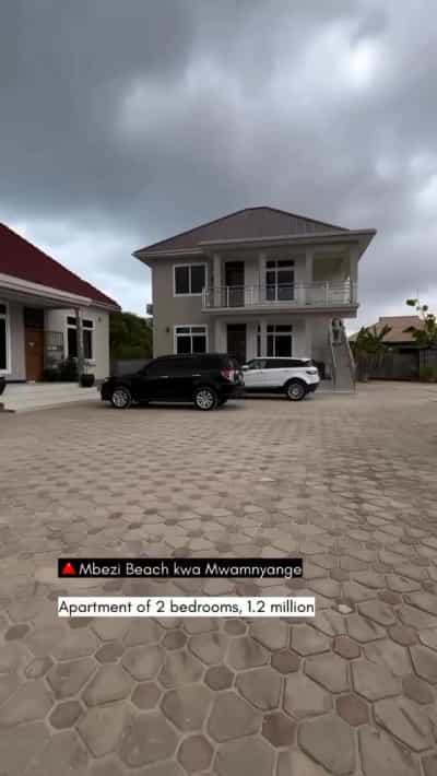 Apartment ya vyumba viwili inapangishwa Mbezi Beach, Dar Es Salaam