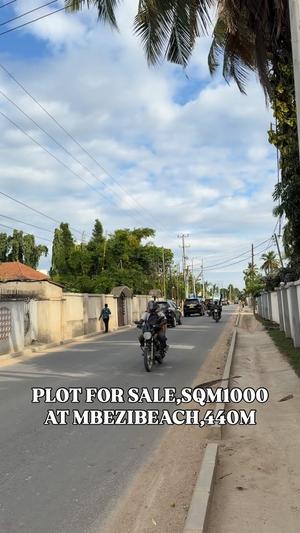 Kiwanja kinauzwa Mbezi Beach, Dar Es Salaam sqm 1000