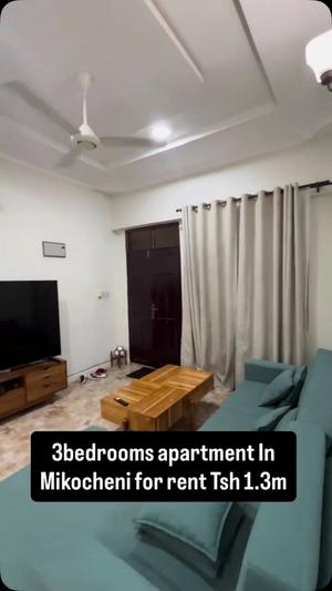 3 Bedrooms Apartment for Rent in Mikocheni, Dar Es Salaam