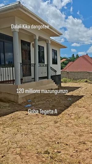 Nyumba ya vyumba vitatu inauzwa Goba Tegeta A, Dar Es Salaam (500 sqm)