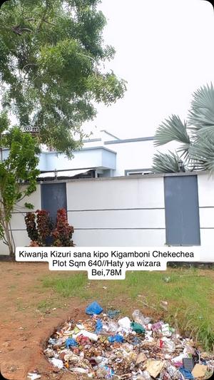 Kiwanja kinauzwa Kigamboni Kibada, Dar Es Salaam sqm 640