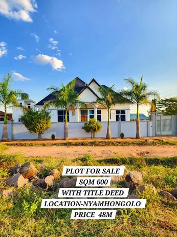 Kiwanja kinauzwa Nyamhongolo, Mwanza sqm 600 Kiwanja kinauzwa Nyamhongolo, Mwanza sqm 600