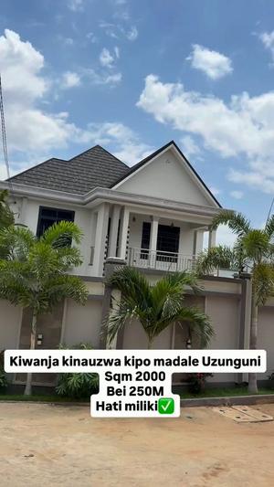 Kiwanja kinauzwa Madale Uzunguni, Dar Es Salaam (2000 sqm)