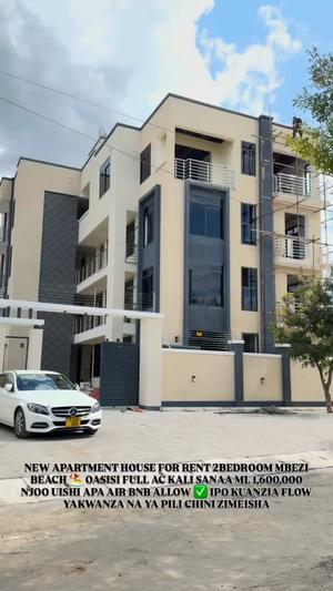 Nyumba/Apartment ya vyumba viwili inapangishwa Mbezi Beach Oasisi, Dar Es Salaam