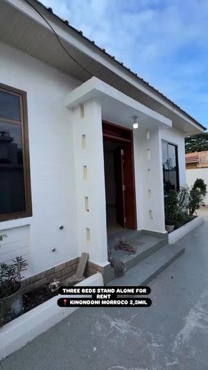 Apartment ya vyumba vitatu inapangishwa Kinondoni Morocco Block 41, Dar Es Salaam