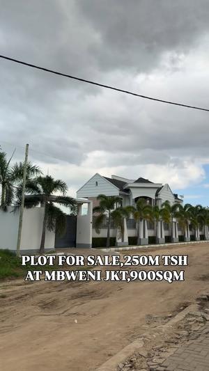 Kiwanja kinauzwa Mbweni Jkt, Dar Es Salaam sqm 900
