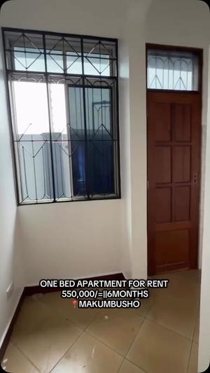Apartment ya chumba kimoja inapangishwa Makumbusho, Dar Es Salaam