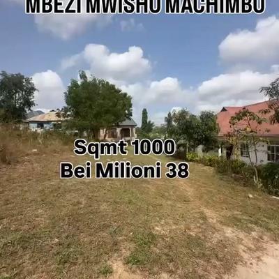 Plot for sale in Mbezi Mwisho Machimbo, Dar Es Salaam sqm 1000 Plot for sale in Mbezi Mwisho Machimbo, Dar Es Salaam sqm 1000