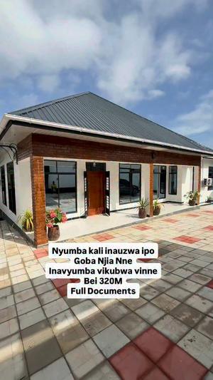 Nyumba ya vyumba vinne inauzwa Goba Njia Nne, Dar Es Salaam (500 sqm) Nyumba ya vyumba vinne inauzwa Goba Njia Nne, Dar Es Salaam (500 sqm)