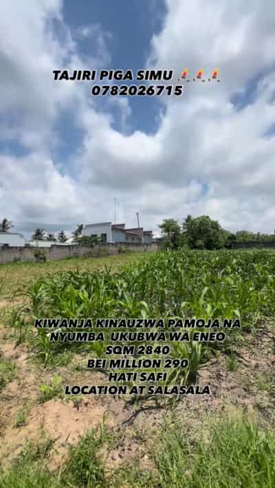 Kiwanja kinauzwa Salasala, Dar Es Salaam (2840 sqm)
