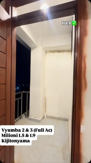 Nyumba/Apartment ya vyumba vitatu inapangishwa Kijitonyama, Dar Es Salaam