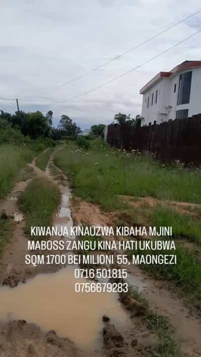 Kiwanja kinauzwa Kibaha Mjini, Pwani (1700 sqm) Kiwanja kinauzwa Kibaha Mjini, Pwani (1700 sqm)
