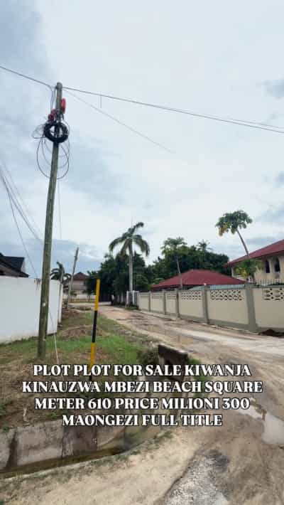 Kiwanja kinauzwa Mbezi Beach, Dar Es Salaam (610 sqm)