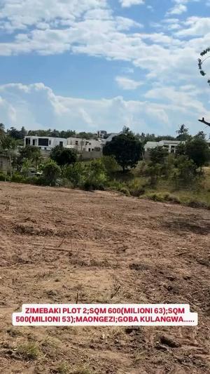 Kiwanja kinauzwa Goba Kulangwa, Dar Es Salaam (500 sqm) Kiwanja kinauzwa Goba Kulangwa, Dar Es Salaam (500 sqm)