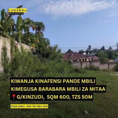 Kiwanja kinauzwa Goba Kinzudi, Dar Es Salaam (600 sqm) Kiwanja kinauzwa Goba Kinzudi, Dar Es Salaam (600 sqm)