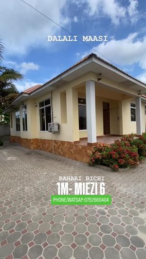 Nyumba ya vyumba vitatu inapangishwa Bahari Beach, Dar Es Salaam