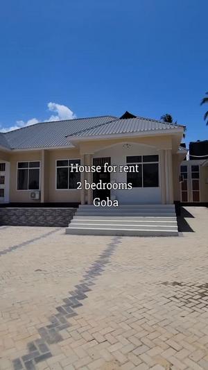 Nyumba/Apartment ya vyumba viwili inapangishwa Goba Center, Dar Es Salaam