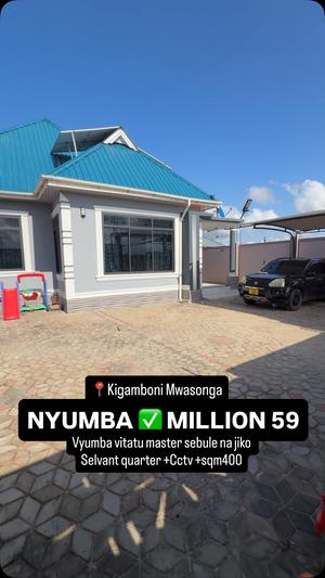 Nyumba ya vyumba vitatu inauzwa Kigamboni, Dar Es Salaam Nyumba ya vyumba vitatu inauzwa Kigamboni, Dar Es Salaam