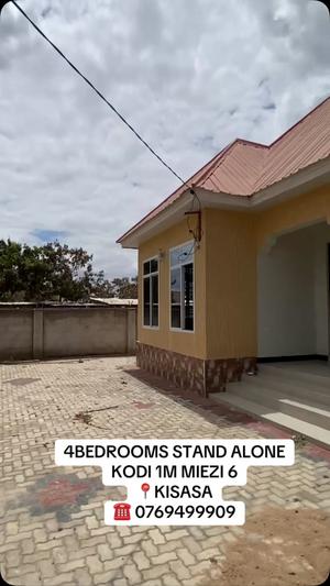 Nyumba ya vyumba vinne inapangishwa Kisasa, Dodoma