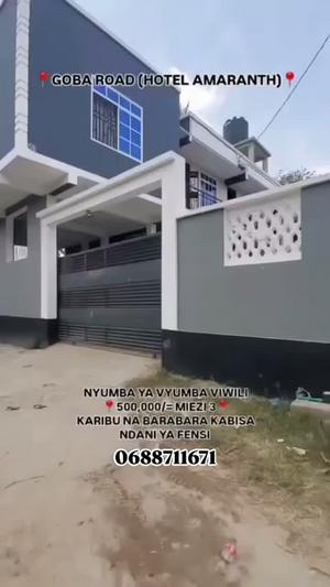 2 Bedrooms House for Rent in Goba Njia Panda ya Makabe, Dar Es Salaam