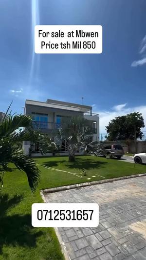 Nyumba/Apartment ya vyumba vitatu inauzwa Mbweni Mpiji, Dar Es Salaam