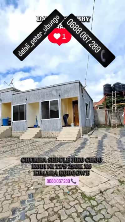Nyumba/Apartment ya chumba kimoja inapangishwa Kimara, Dar Es Salaam