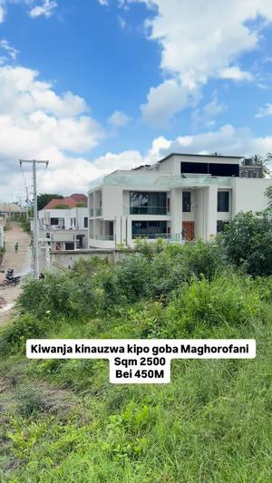 Plot for sale in Goba Maghorofani, Dar Es Salaam sqm 2500