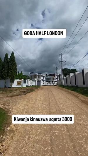 Kiwanja kinauzwa Goba Half London, Dar Es Salaam sqm 3000